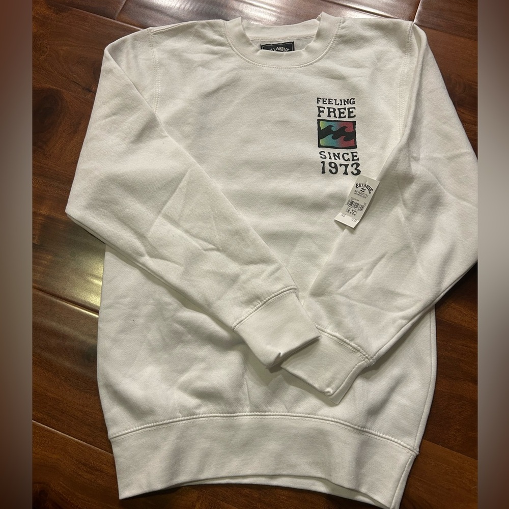 Billabong crewneck sweatshirt Size XS BNWT